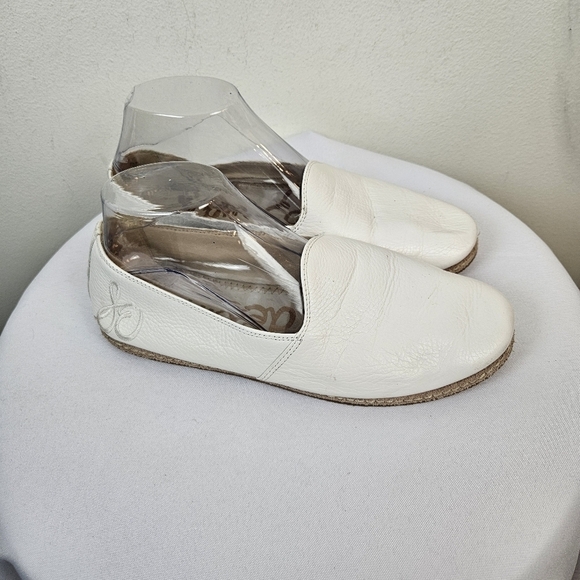 Sam Edelman Everie Leather Logo Espadrille Loafers Size 9M - Picture 4 of 10